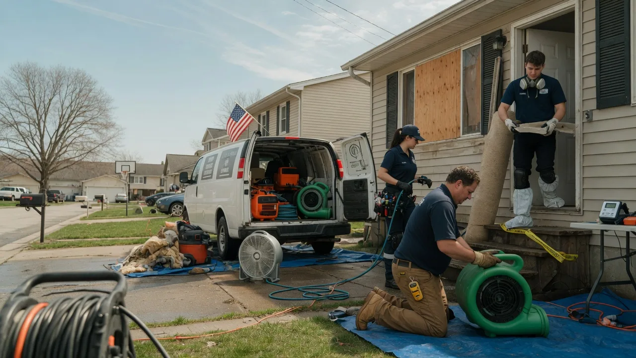 Water Damage Restoration in Leland, MS near me